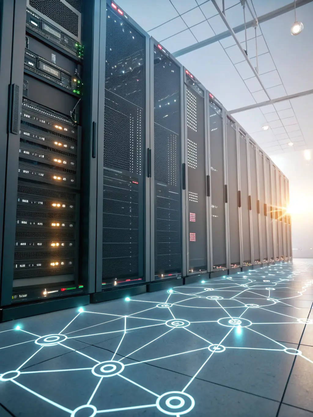 A graphic showcasing data flowing seamlessly between different software applications, representing the integration capabilities of ART Media Solutions' automation services.